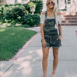 White Crow Camo overalls